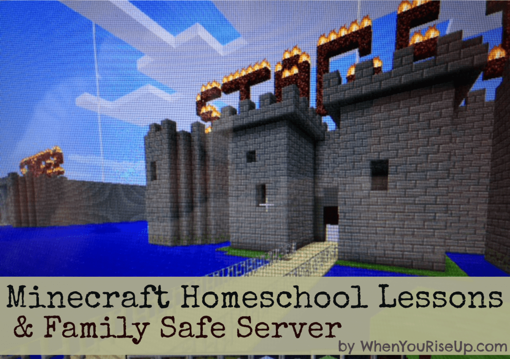 Minecraft Homeschool Lessons