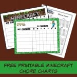 Announcing SKrafty Minecraft Chore Rewards plus FREE Printable ...