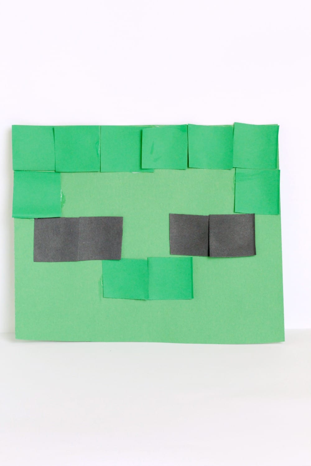 Zombie Minecraft Paper Craft Model