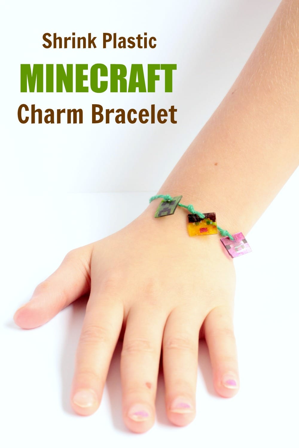 Shrink Plastic Charms Bracelet