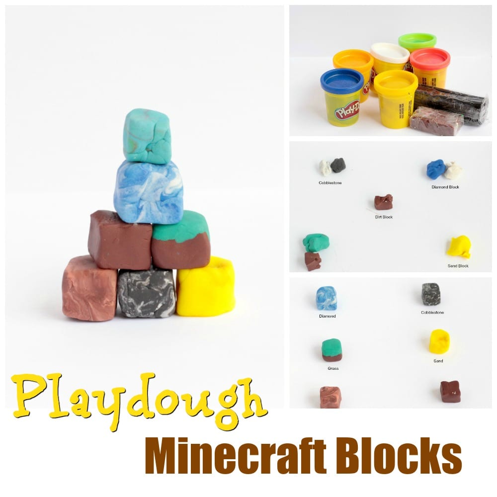 minecraft play doh set