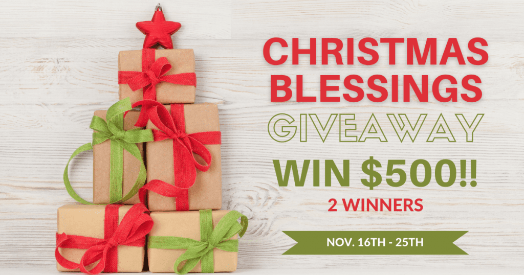 Christmas Blessings Giveaway