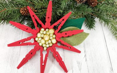 DIY Christmas Ornaments with Clothespins PLUS a GIVEAWAY