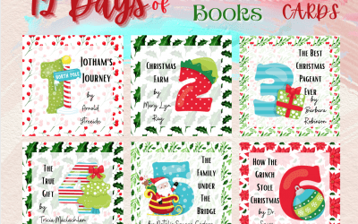 12 Days of Christmas Books PLUS Free Printable Cards