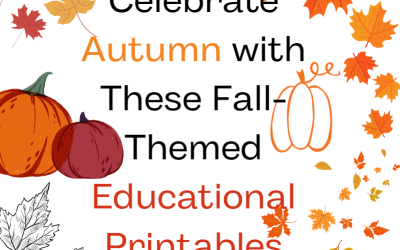 Celebrate Autumn with These Fall-Themed Educational Printables