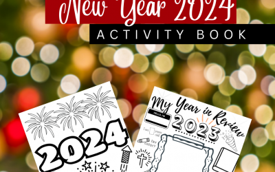 New Years Eve Printable Homeschool Party Pack