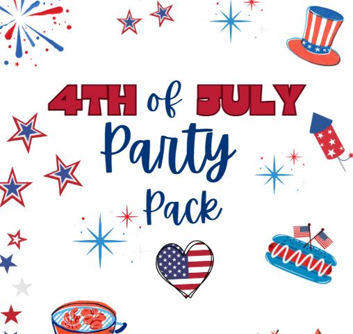 4th Of July Party Pack Printable