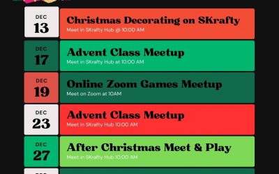 SKrafty Live Meetups for December 2024