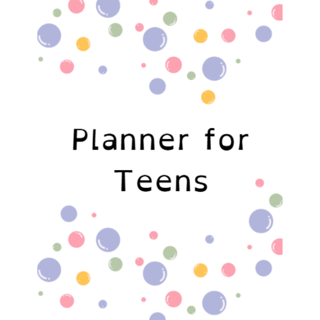Planner For Teens Printable SKrafty